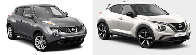 Roof Racks Nissan Juke vehicle image